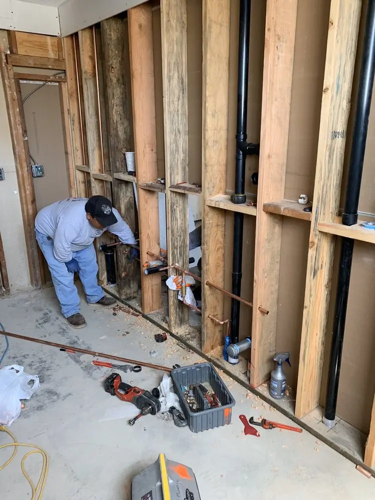 Commercial rough-in plumbing for Water Heater Replacement in Lyford Crossing